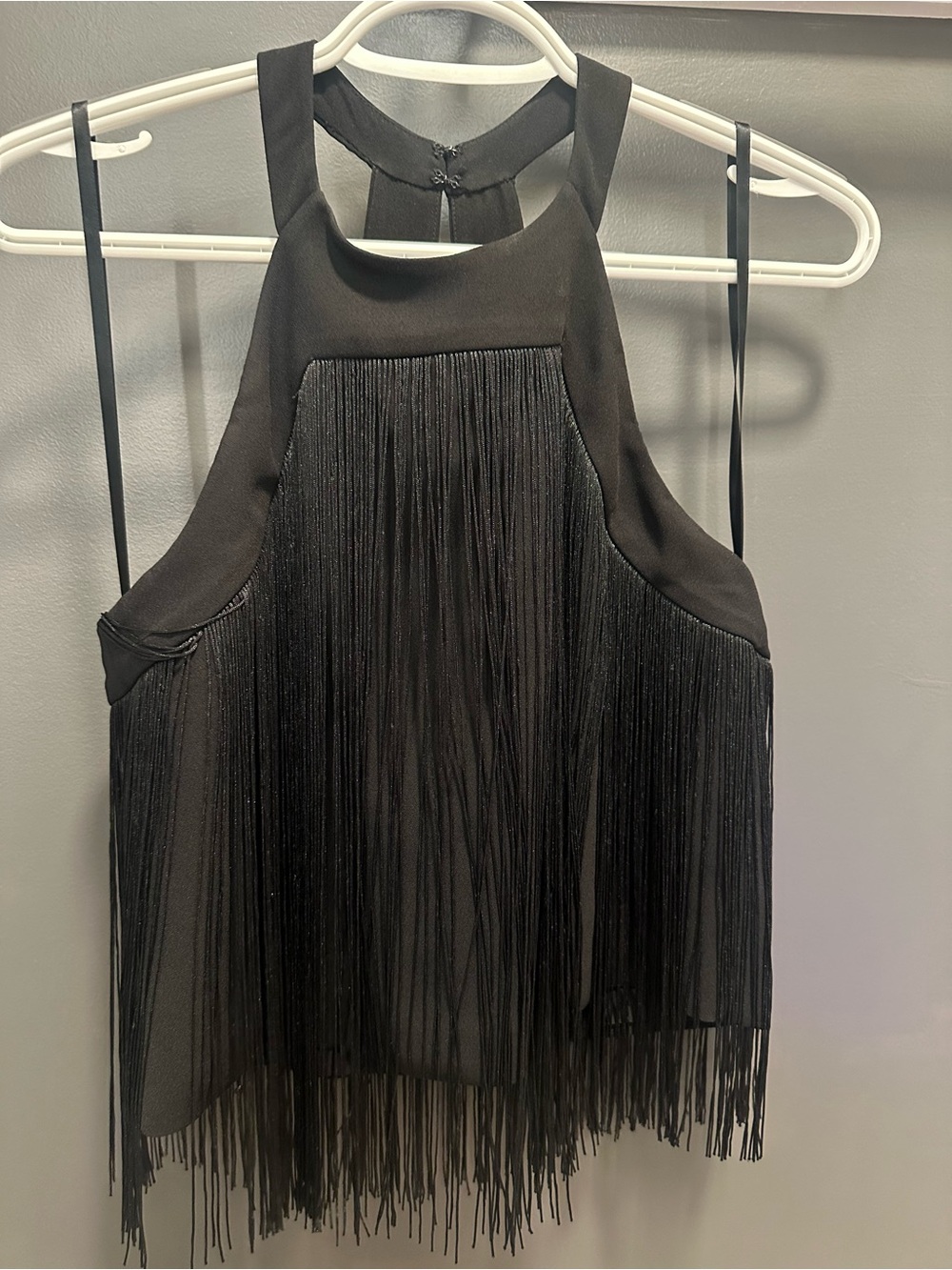 Parker Retreat Fringe Halter Top